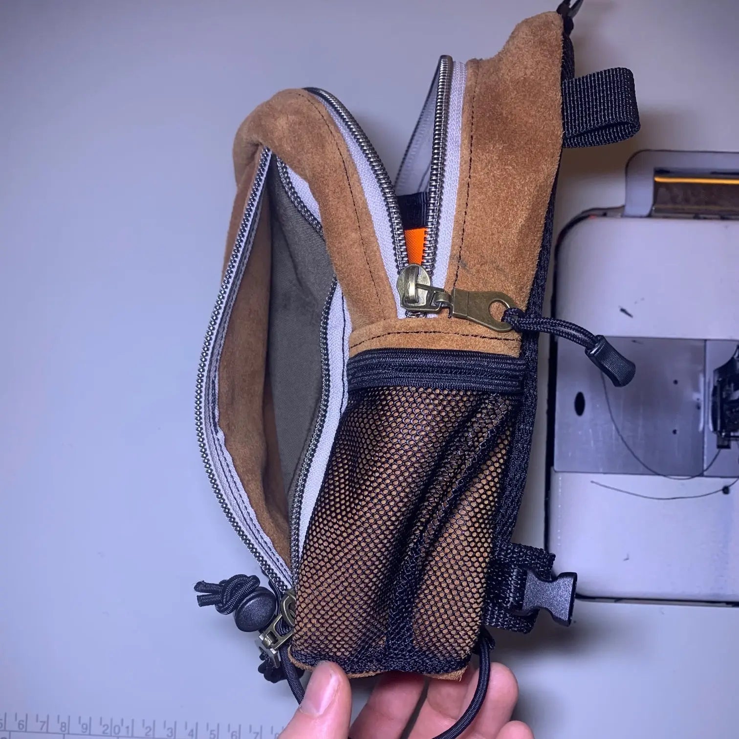 (SOLD) Suede Leather AthletiPack (Bargain)