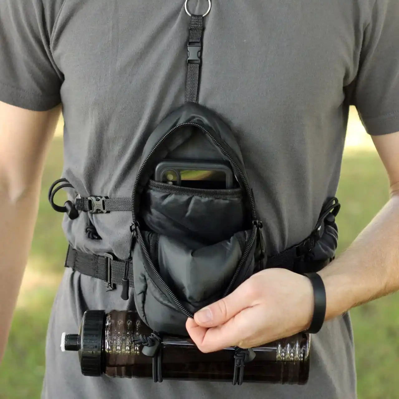 AthletiPack Lite - Black Nylon