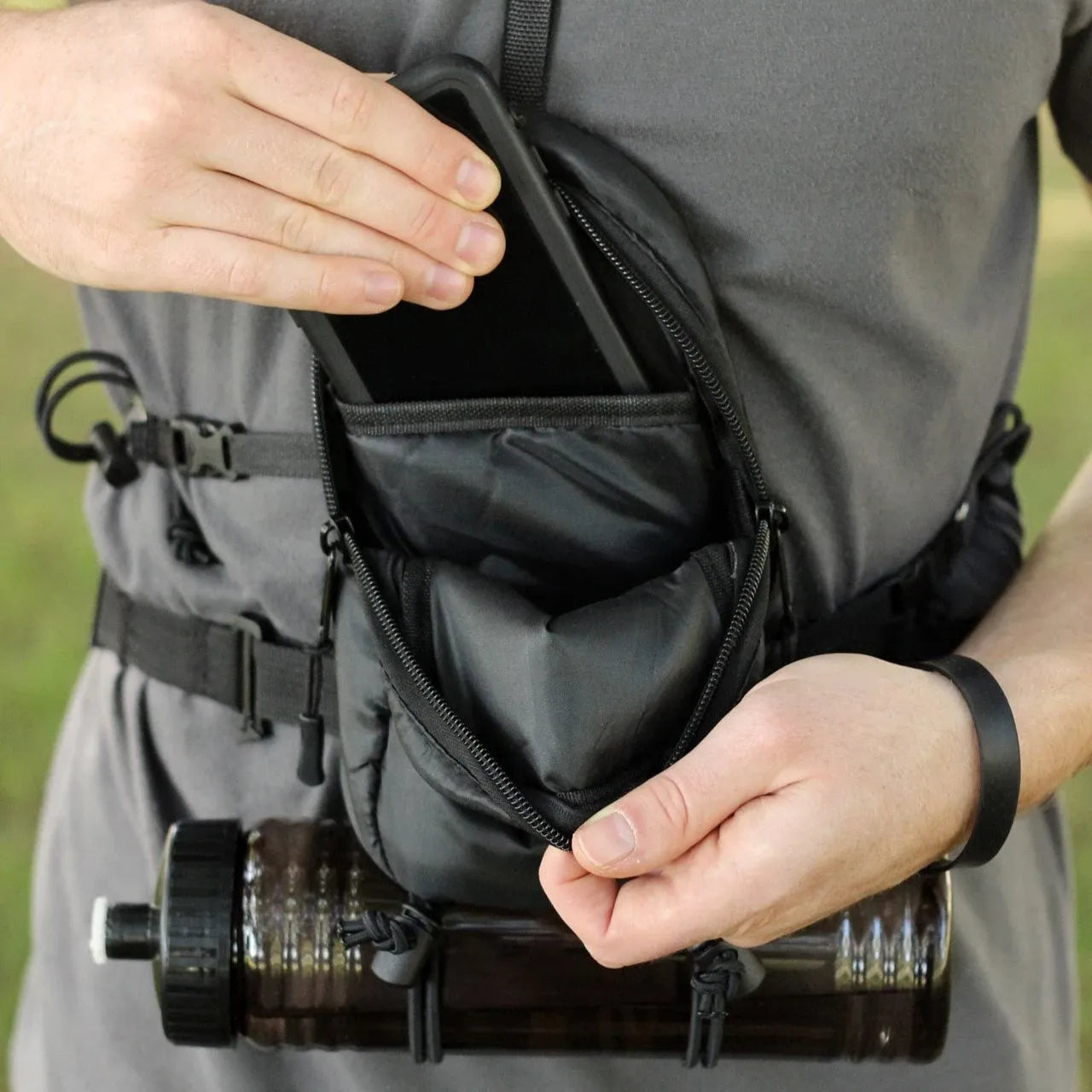 AthletiPack Lite - Black Nylon